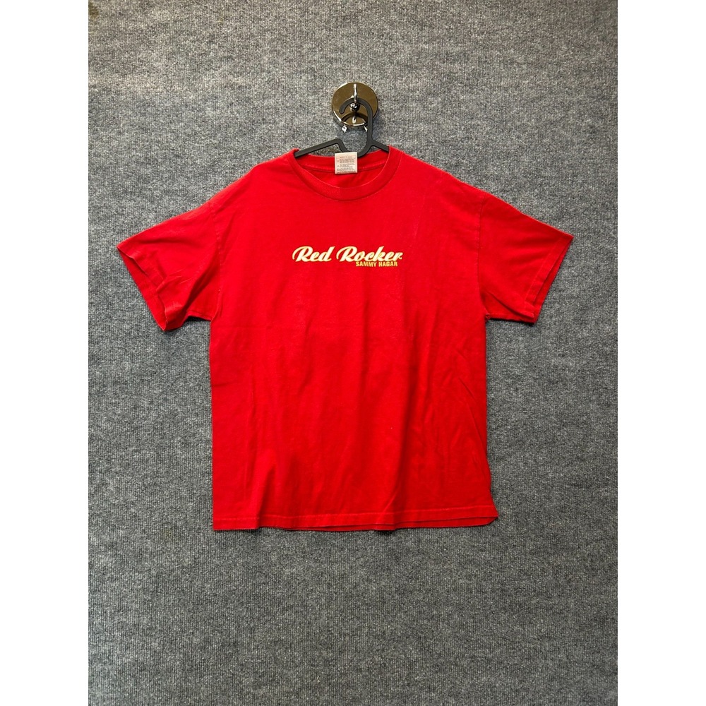 Vintage Tennessee River Sammy Hagar Red Rocker T-Shirt Mens USA Made - Large